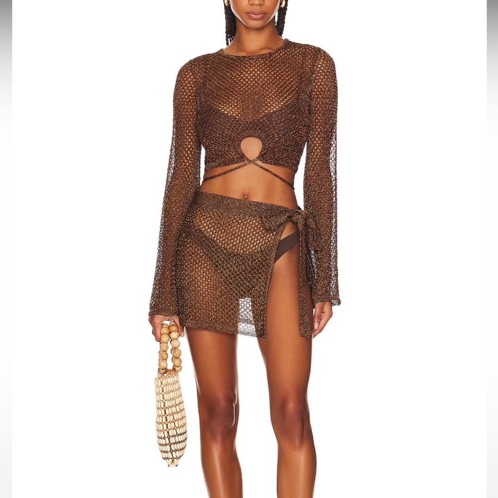 House of Harlow Metallic Set